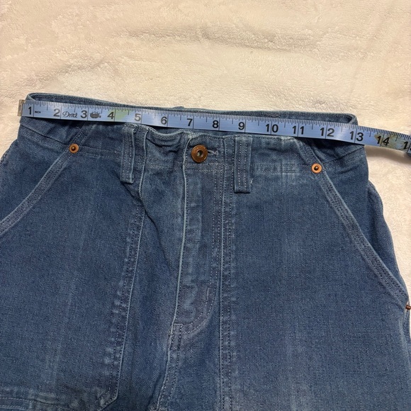 Duluth Trading Co Blue Cotton Blend Jeans - Picture 9 of 11